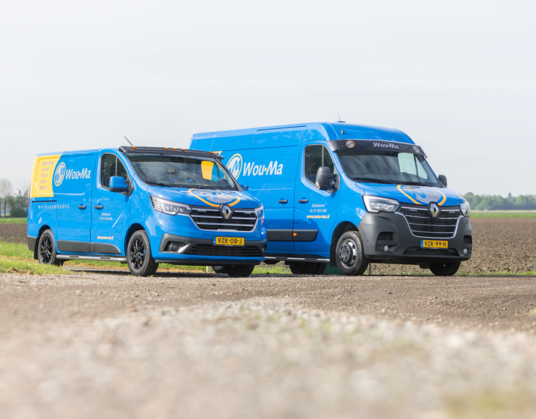 Nieuwe state-of-the-art Renault Bedrijfswagens met BPM-voordeel voor Wou-Ma